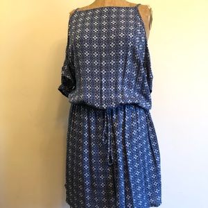 Gap Blue Off Shoulder Romper